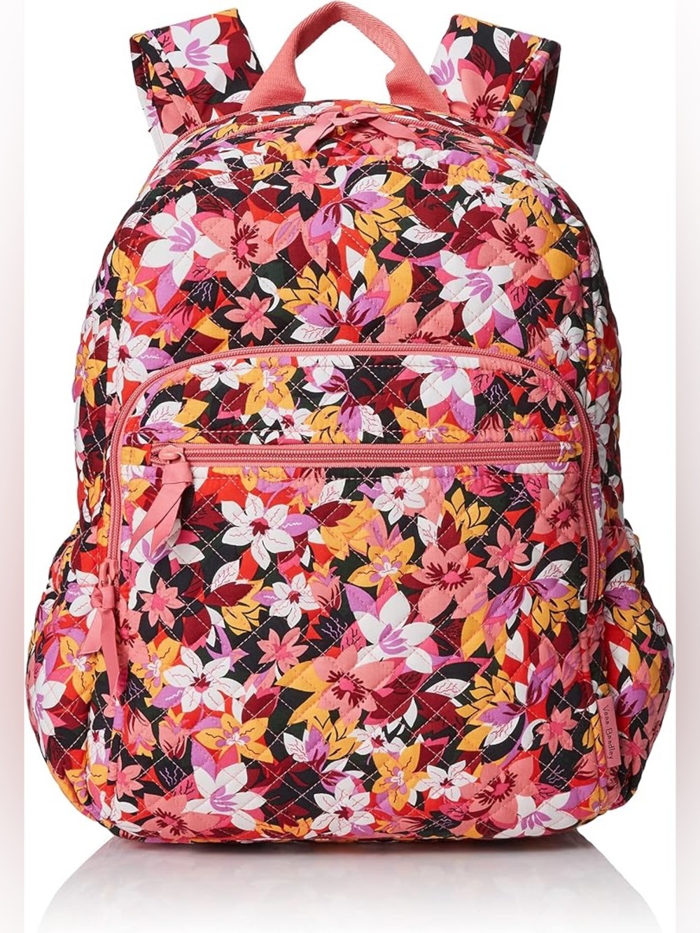 Vera Bradley XL Campus Backpack in Rosa Floral.